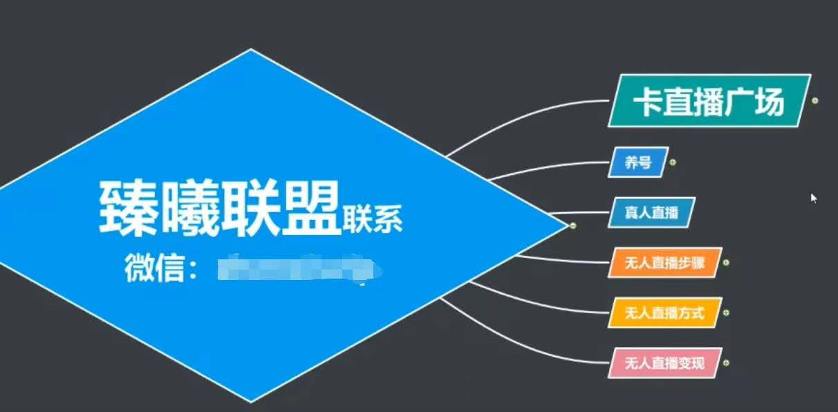 臻曦联盟，最新无人直播万人在线技术理原及详细操作步骤解析（视频教程）-创业资源库