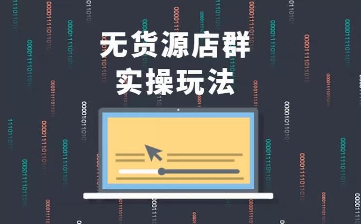 无货源店群实操玩法，蓝海选品的独特思路，店群软件操作方法（45节视频课）-创业资源库