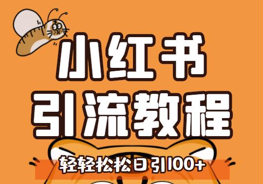 小红书运营引流全系列课程，每天引流100精准粉-创业资源库