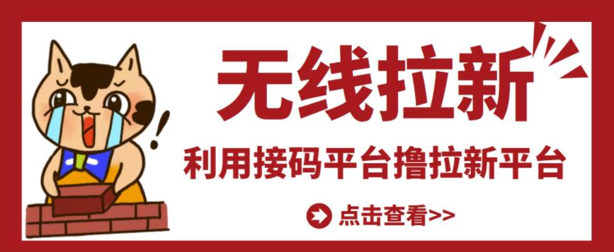 最新接码无限拉新项目，利用接码平台赚拉新平台差价，轻松日赚500+-创业资源库
