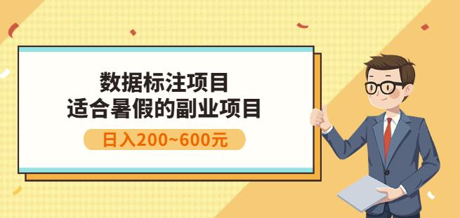 副业赚钱：人工智能数据标注项目，简单易上手，小白也能日入200+-创业资源库