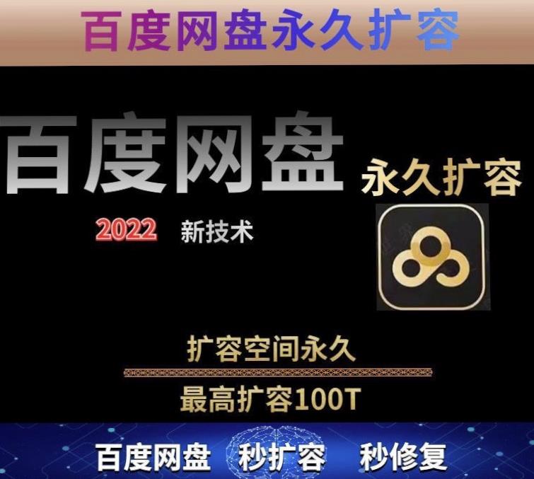 百度网盘无限扩容技术，外面卖399的，无论自己用还是用做引流都可以-创业资源库