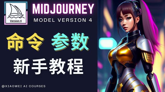 Midjourney新手入门教程，轻松创作顶级图像，命令参数-新手教程-创业资源库