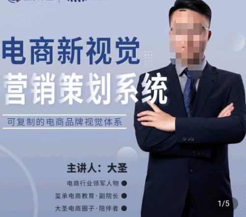大圣·电商新视觉营销策划系统，可复制的电商品牌视觉识别系统-创业资源库