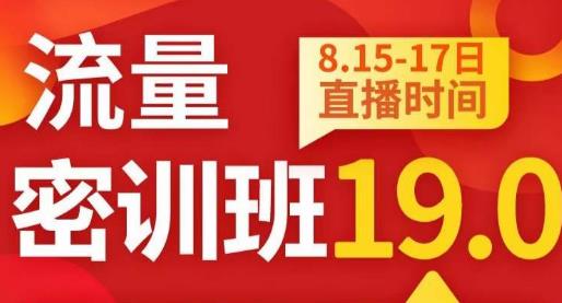 秋秋线上流量密训班19.0，打通流量关卡，线上也能实战流量破局-创业资源库