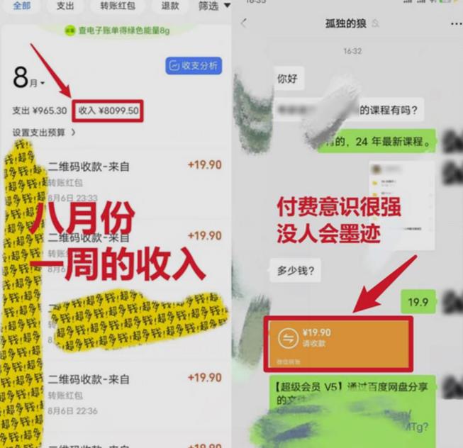靠英语四级，一天1000+不懂英语也能做，小白保姆式教学(附:1800G资料）【揭秘】-创业资源库