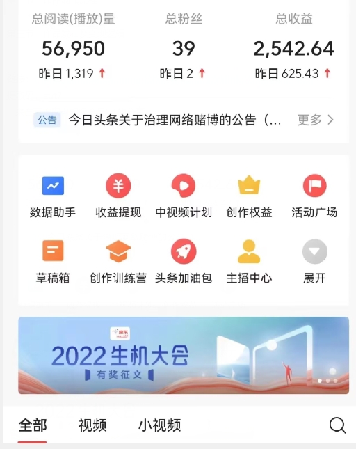 全新蓝海，西瓜视频流量掘金项目，简单上手适合0基础小白，暴力玩法日入500＋【揭秘】-创业资源库