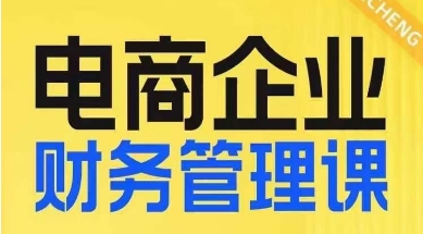 电商企业财务管理线上课，为电商企业规划财税-创业资源库
