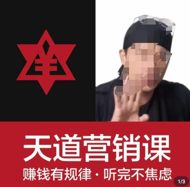 天道老阮-天道营销课，​赚钱有规律，听完不焦虑-创业资源库