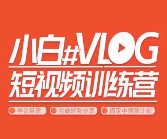 小呆说视–小白VLOG短视频训练营，学会带货、好物、直播、中视频-创业资源库