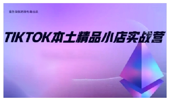 TikTok本土精品小店出海实战营，从入门到高阶，不止0-1!-创业资源库