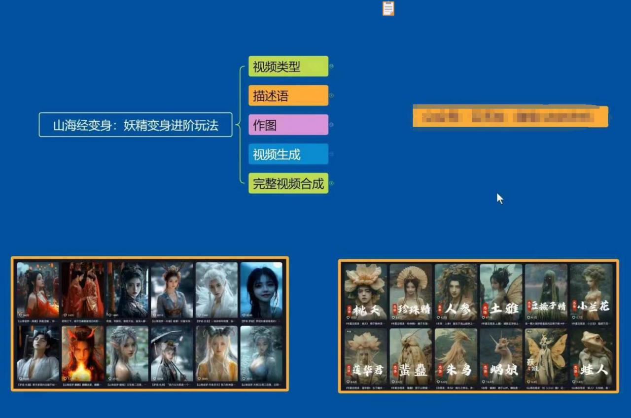 云天AI山海经变身视频教程，妖精变身进阶保姆级教学-创业资源库