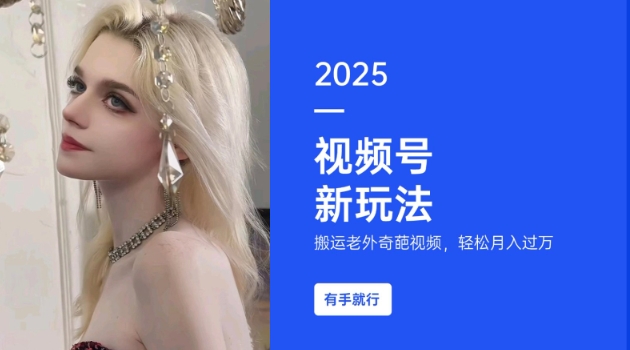 搬运老外奇葩视频，撸视频号分成计划收益，每天只需一小时，新手小白轻松月入过W-创业资源库