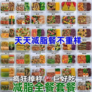 减肥食谱电子版课程 减脂餐一日三餐指导科学健康瘦身配餐计划-谦言资源库