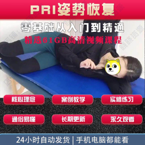pri姿势恢复技术视频教程呼吸动力技术姿势恢复纠正训练培训课程-谦言资源库